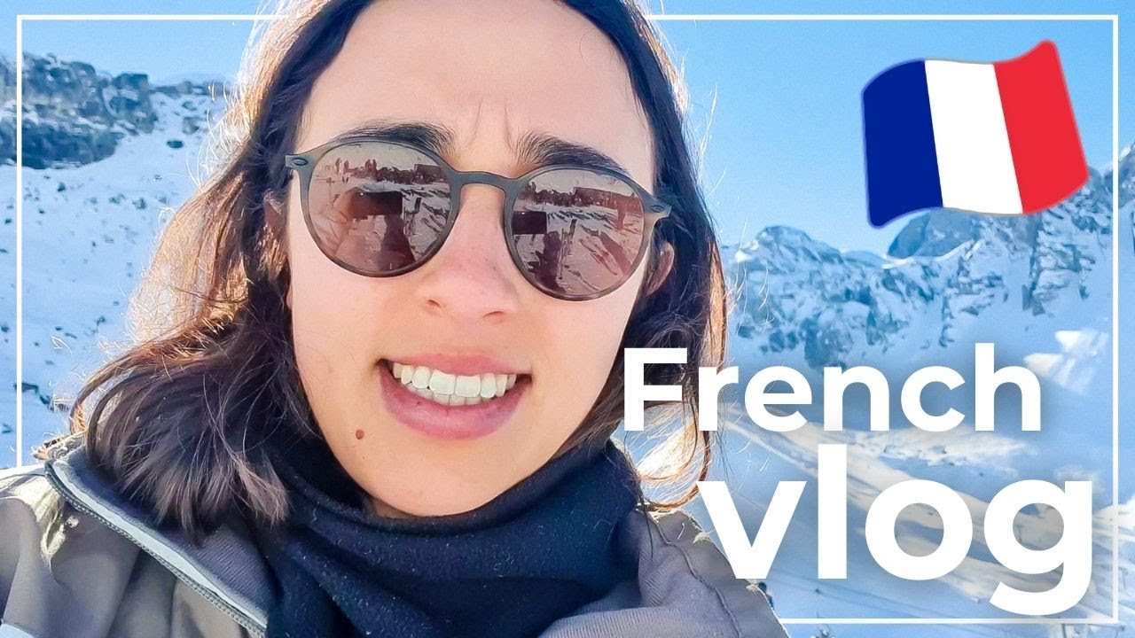 FRENCH VLOG with English subtitles  Mes super vacances au ski 