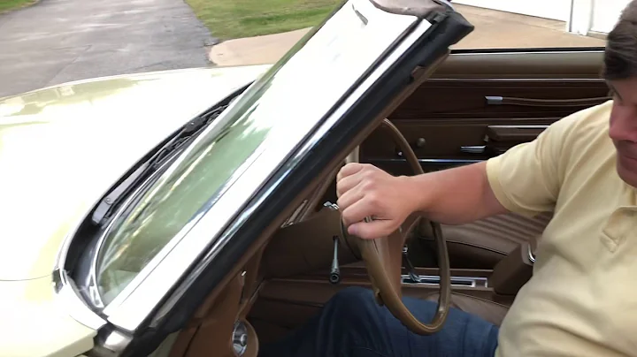 1972 Oldsmobile Cutlass Supreme cold start