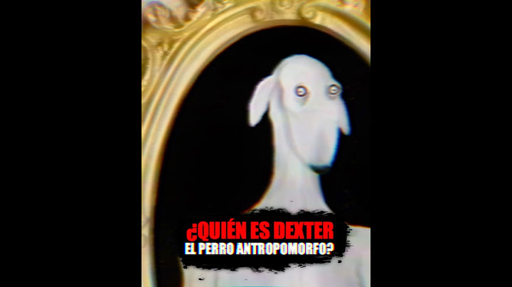 ¿QUIÉN ES DEXTER, EL PERRO ANTROPOMORFO?