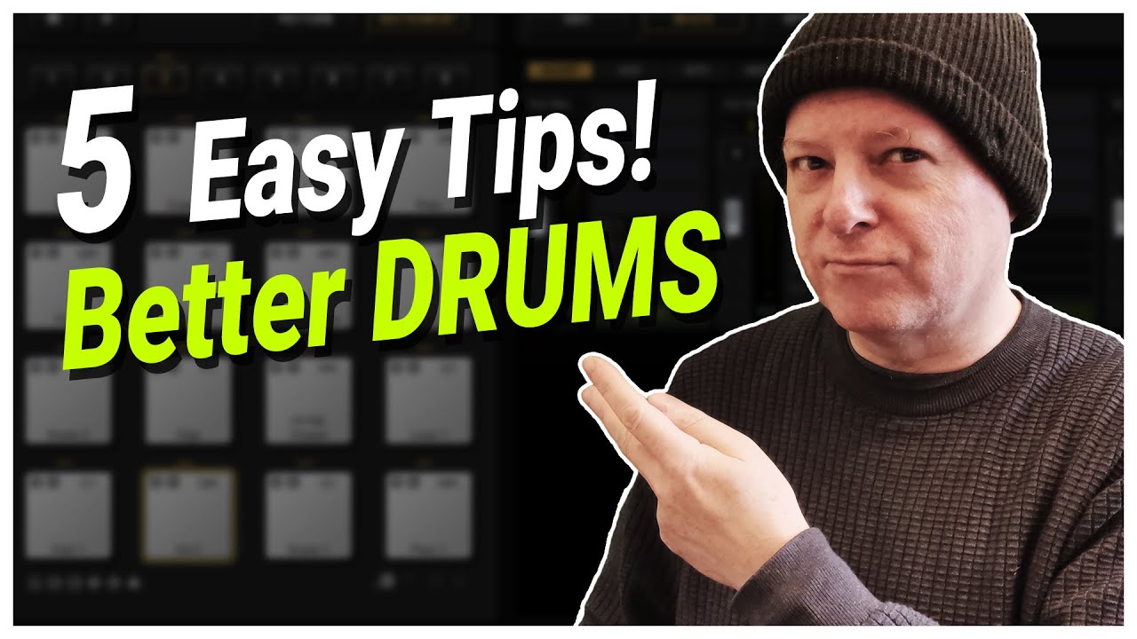 5 TIPS to IMPROVE your DRUM PRODUCTION - YouTube