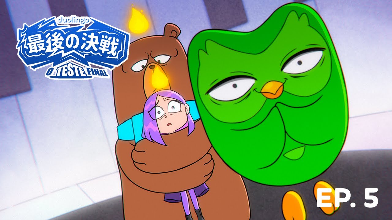 DUOLINGO ANIME: O Teste Final (Ep. 5 Dublado) | O Jogo não Acabou