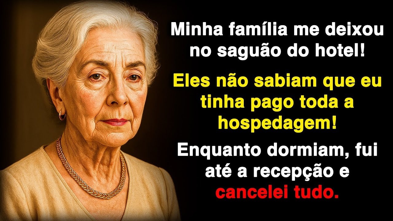Me deixaram sozinha no hotel… sem saber que eu havia pago tudo – então decidi…