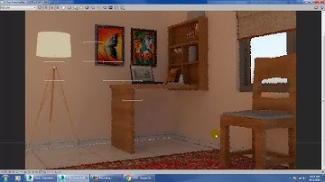 Tutorial on Modeling texturing and Lighting an interior in 3dsmax using Vray ( Part 10)