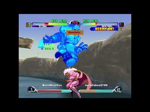 MvC2: Sanford - Sentinel/Cap (50%) Comeback vs Sent/Storm/Cyke (205%) [Khaos] .:12.7.23:.