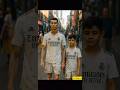 😭Weak and poor ronaldo was mocked by bodybuilder Messi 💪🏻😭#cristianoronaldo #ronaldo #messi