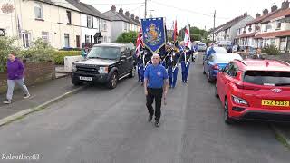 Crawfordsburn Protestant Boys (No.1) @ RGM's 50th Ann. Parade ~ Bangor ~ 28/07/23 (4K)