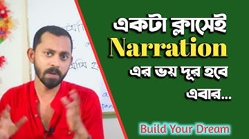 Discussion On Narration || একটা ক্লাসেই Narration এর ভয় দূর হবে এবার | Shojibul