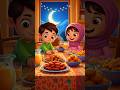 “Ramzan Ki Khushi – Bachon ke Sath Animated Story” #shorts