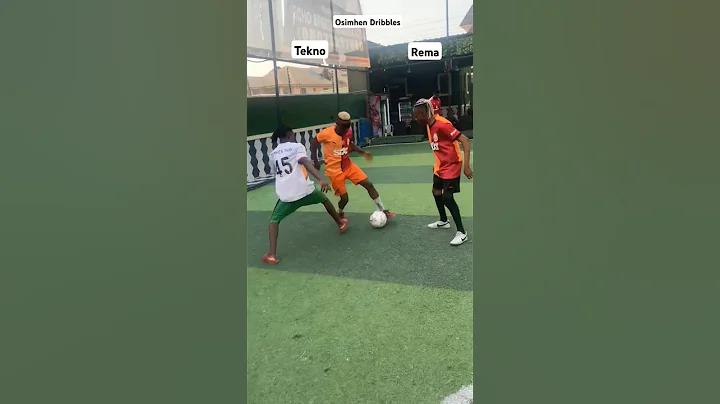 Osimhen dribbles #Rema & #tekno #football #music #osimhentwin #osimhen #reels #goviral #video #fyp