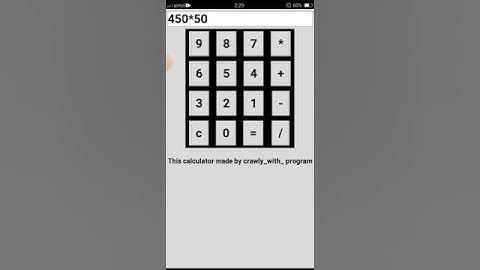 make GUI calculator in python use tkinter toturial comment below