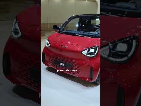 Smart revient à la mini voiture, style ChoroQ