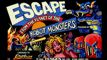 Escape from the Planet of the Robot Monsters (Amiga) – Écran-titre – 1080p