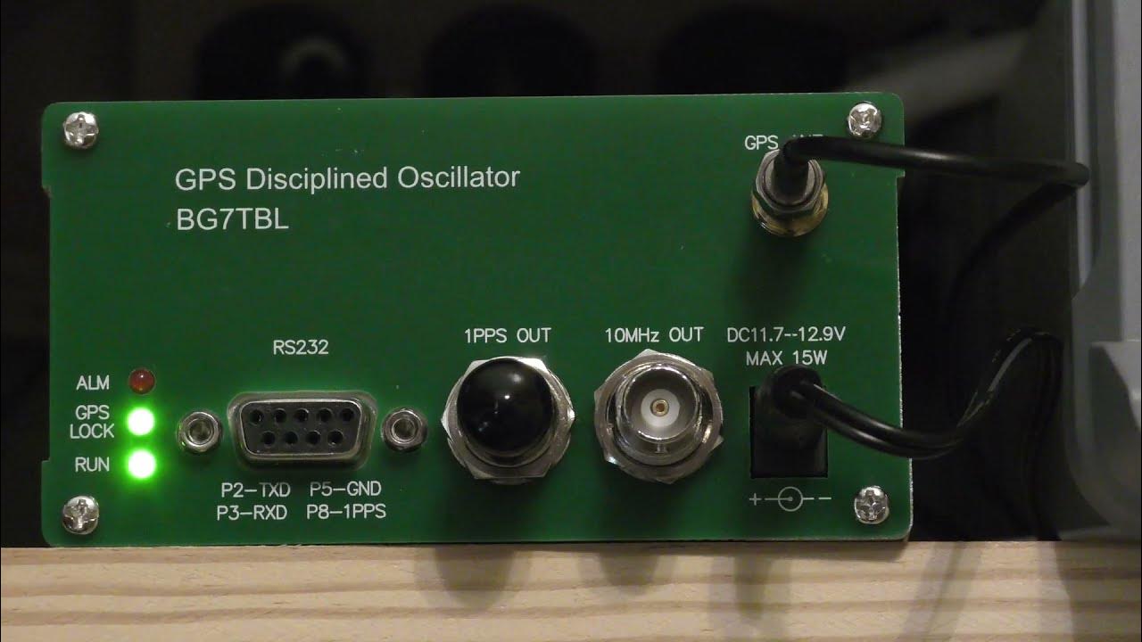 TTT398 Using a GPS Disciplined Oscillator YouTube