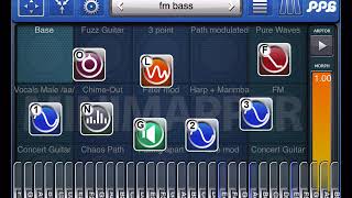 PPG Minimapper iOS wavetable app