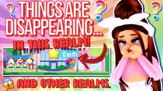 THINGS ARE *DISAPPEARING* IN ROYALE HIGH AND THIS IS WHY... ROBLOX Royale High Tea spill