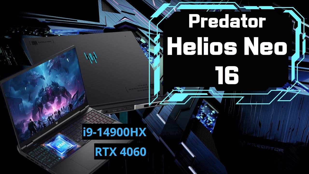 Премиальная мощь. Обзор Acer Predator Helios Neo 16 | i9-14900HX и RTX 4060
