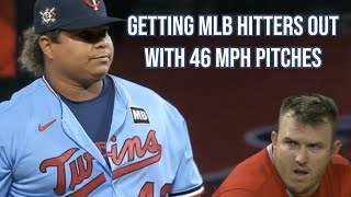 Willians Astudillo gets batters out throwing 46 mph pitches, a breakdown