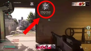 SECRET "V2 ROCKET" NUKE GAMEPLAY on COD WW2! (25 GUNSTREAK) COD WWII HIDDEN "V2 ROCKET" NUKE!