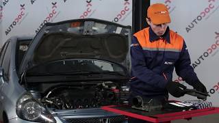 Video guides on Honda Jazz GE maintenance – carry out your own inspections