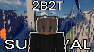 How I survived 2B2T. Minecraft's Most Toxic Server..