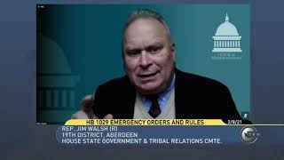 Public hearing on House Bill 1029 (limiting governor’s emergency powers)