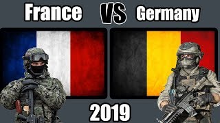 2019 France VS Germany ,Military comparison