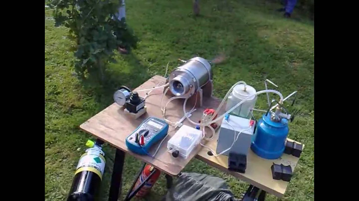 Miniature Gas Turbine based on Thomas Kamps drawings