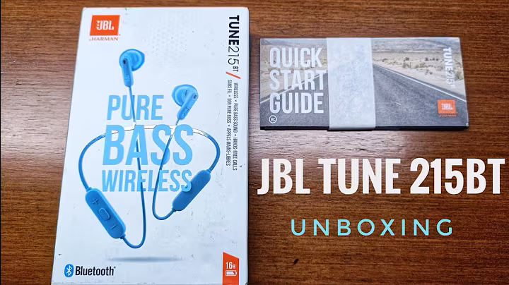 JBL Tune 215BT - Unboxing | Type C Wireless Earphones with Mic (JBL True Bass Wireless)