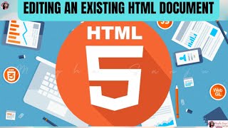 💻 Editing an Existing HTML Document| HTML Made Easy for Beginners 🔥 | Learn Web Design Step-by-Step