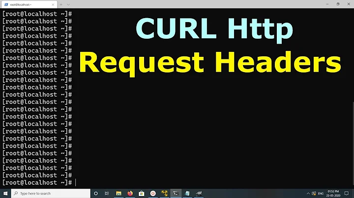How to Send HTTP request Headers through CURL Command Call