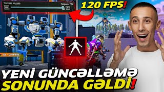 PUBG MOBİLE 3.2 GÜNCƏLLƏMƏSİ AXIRKİ GƏLDİ!!! / OYUNU 120 FPS OYNADIM!! /YENİ ROANLDO EMOJİSİ!!