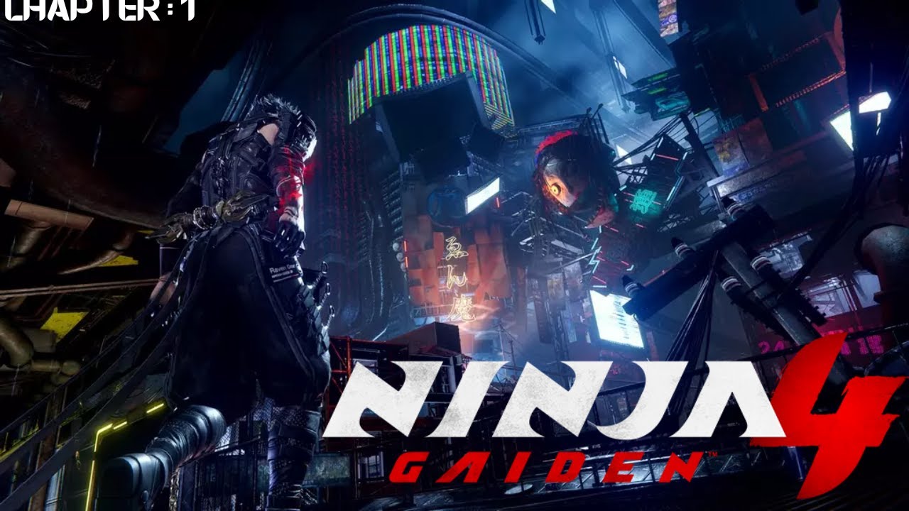 Ninja Gaiden 4 – Prologue & Chapter 1 Bloodstained Tokyo [60 FPS] (No Commentary)