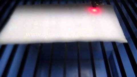 Jinan APEX laser machine cutting sponge 1