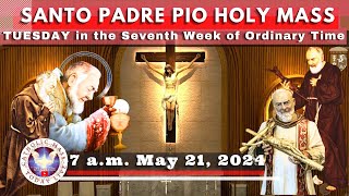 Catholic Mass Today Live at Santo Padre Pio National Shrine - Batangas. 21 May 2024 7a.m.