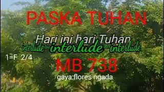 MB 738/Paska Tuhan/instrumen lagu rohani dengan lirik tanpa vokal/ cover