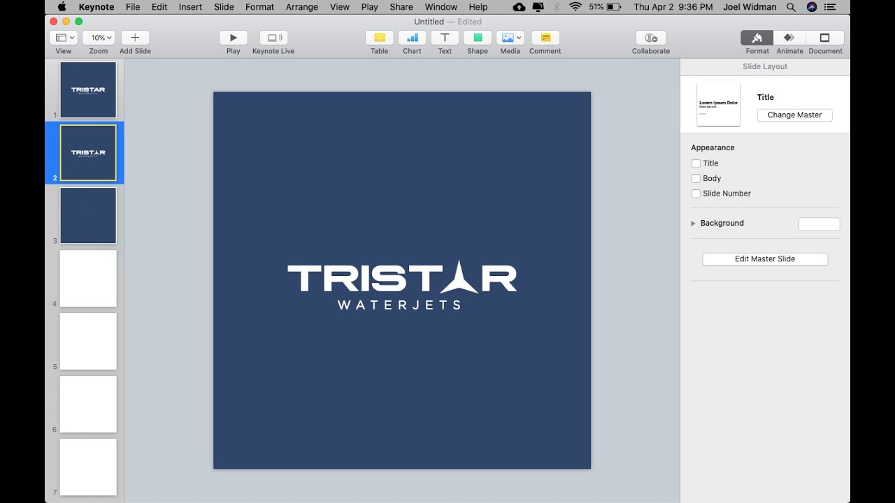 How to Design a Logo in Keynote YouTube