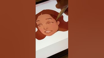 Emotions - full video is on my Patreon. #digitalart #procreate #procreatebrushes