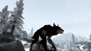 Skyrim | Werewolf Animation Overhaul | Mod Showcase 