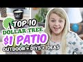 Genius DOLLAR TREE Outdoor + Patio Decor Ideas (incredible DIYS and HACKS!) 2023