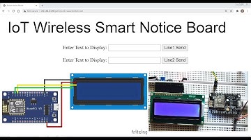 IoT Smart LCD display Board