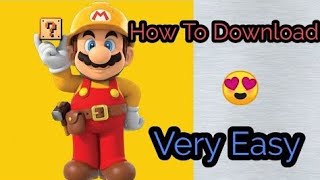 How To Download Super Mario 😍❤️ screenshot 3