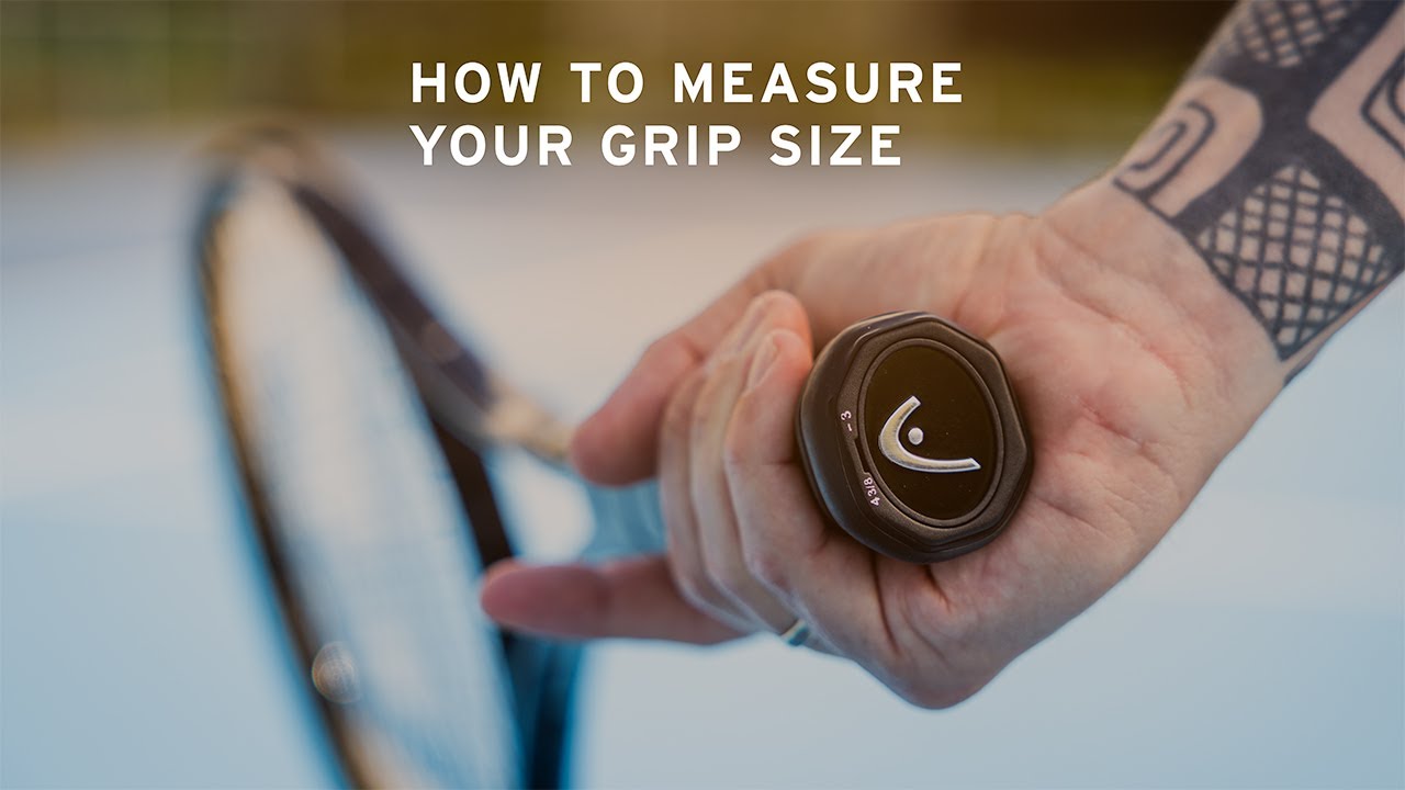 Как измерить размер хвата теннисной ракетки — HEAD
