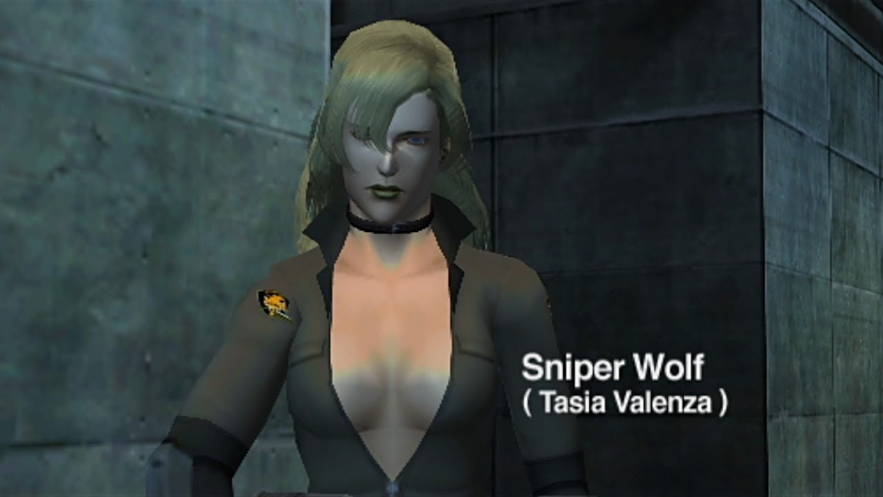 メタルギアソリッド ザ ツインスネークス 字幕編集 Part 7 スナイパー ウルフ Sniper Wolf Youtube