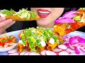 EATING CRISPY FLAUTAS + SALSA + GUACAMOLE ASMR MUKBANG (Real Eating Sounds) ASMR Phan 먹방