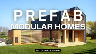 STOP Building the Traditional Way! PREFAB MODULAR HOMES are FUTURE - Decor \& House Styles REVEALED!