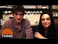 Mila Kunis And Ashton Kutcher Preview New Super Bowl Ad | TODAY
