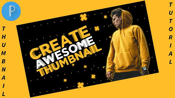 Pixellab Tutorial | Create thumbnail for youtube videos in mobile