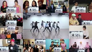 BTS 방탄소년단 'FAKE LOVE' Dance Practice  Reaction Mashup