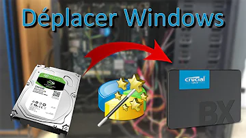 Comment déplacer Windows sur un autre disque dur ?