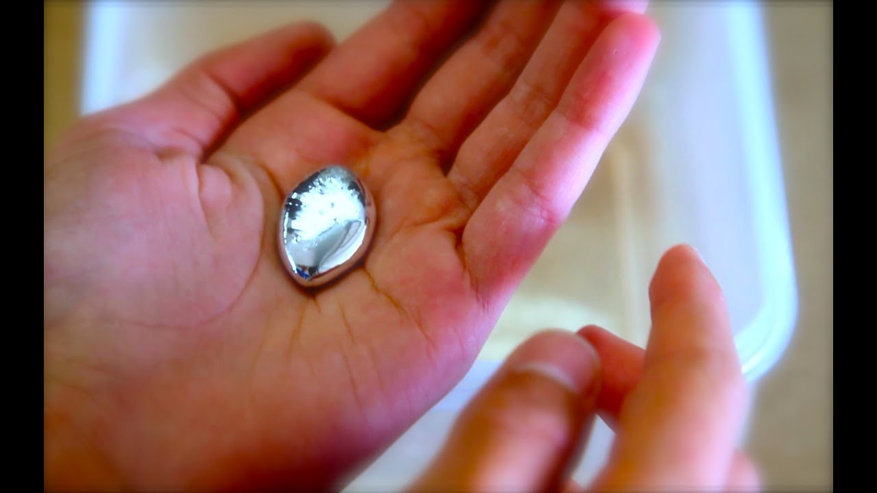 Liquid Metal On Hand Gallium